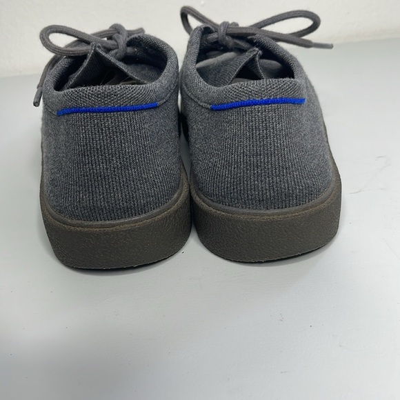 Rothy’s The Monty Merino Wool Mountain Grey Lace Up Men’s Size 11 - Picture 4 of 7